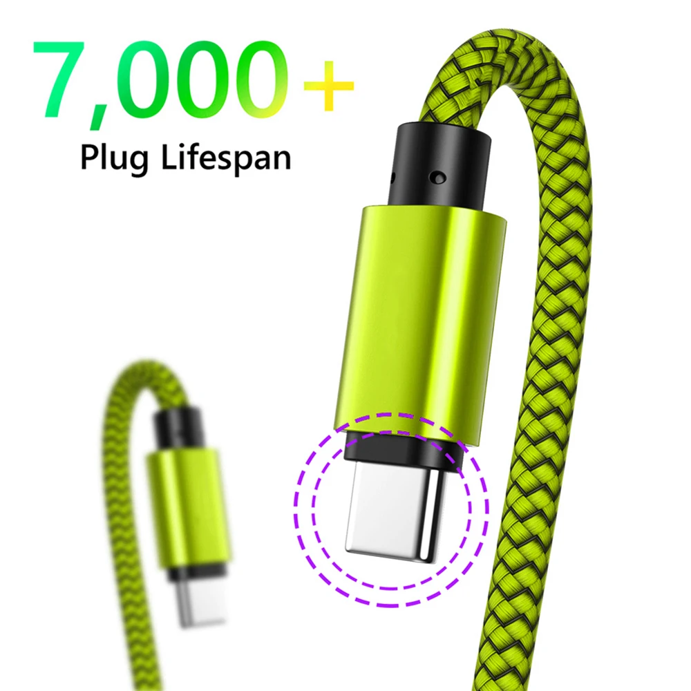 Usb C быстрый заряд кабеля для One Plus 7 Pro samsung S10 A50 A70 A80 Meizu Note 9 16th 16 s Тип type c Кабо Tipo Tipe
