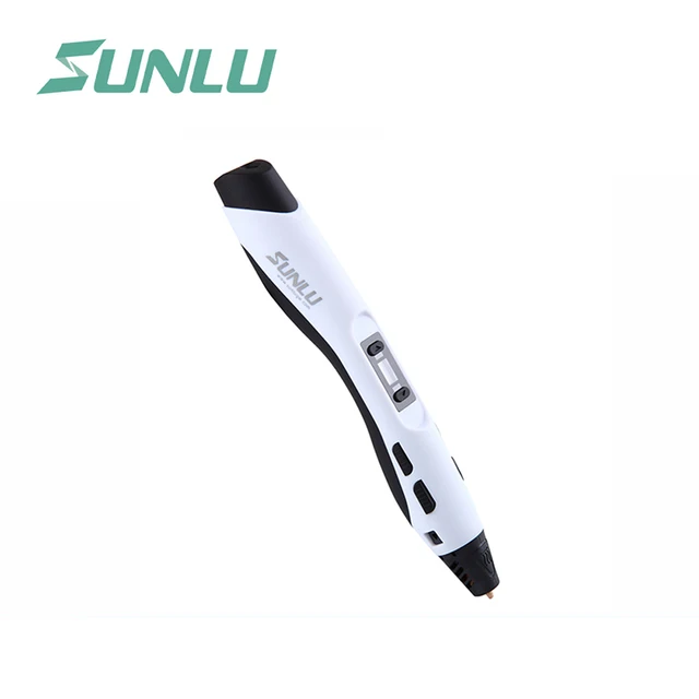Special Offers free ship SUNLU SL-300A 3D Pen Intelligent Drawing Printing Pen 3D printer filament ABS/PLA/PCL 3D Toy Gift-White color 3d pen Special Offers free ship SUNLU SL-300A 3D Pen Intelligent Drawing Printing Pen 3D printer filament ABS/PLA/PCL 3D Toy Gift-White color 3d pen