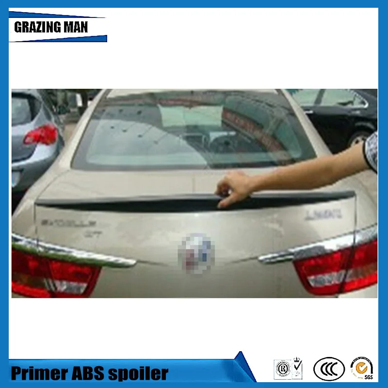 

ABS Primer Unpainted Color Rear Trunk Lip Spoiler Fit For Excelle