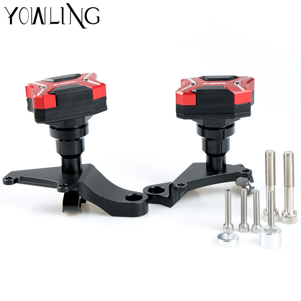 

Motorbike Falling Protection Frame CNC Aluminum Sliders Crash Protector For Honda CBR500R CBR 500R CBR500 R 2013 2014 2015 2016