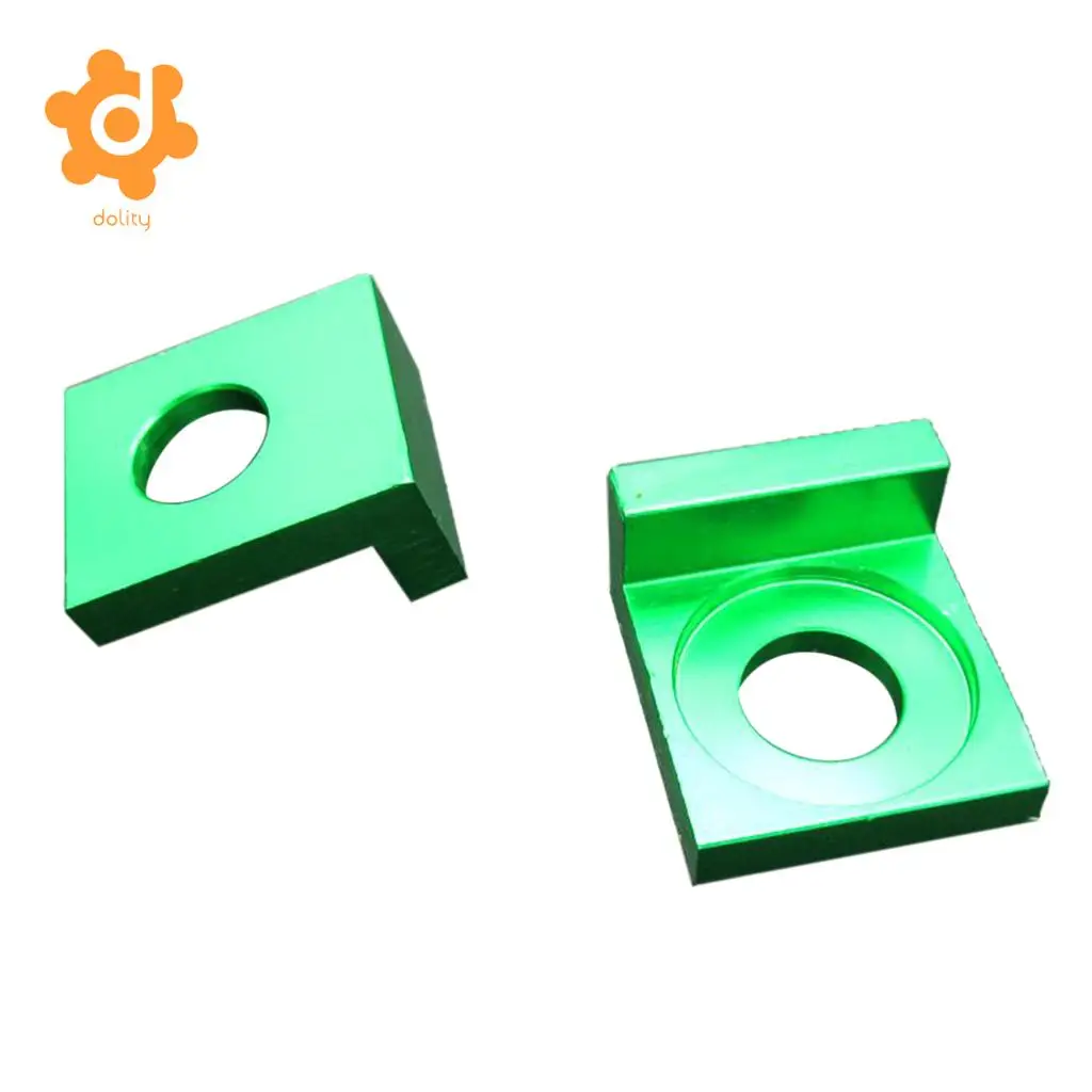Chain Tensioner Adjuster 15mm L Block for  110cc 125cc PIT Quad Trail Wheel Dirt Pit Bike ATV