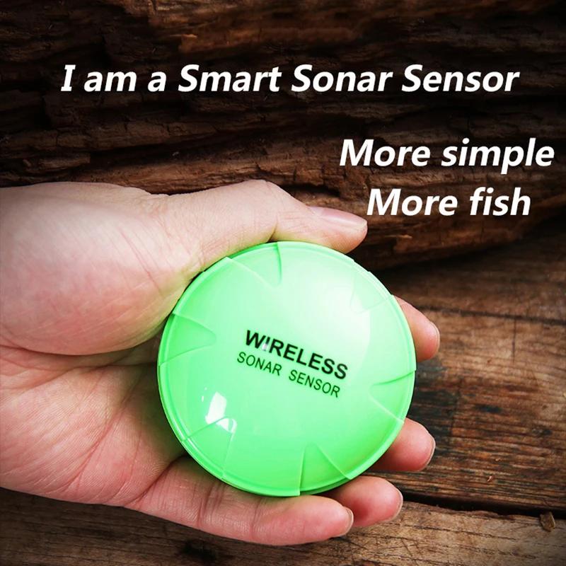 de Profundidade Fishfinder Sonar Ecobatímetro para Lago Mar Pesca IOS & Android
