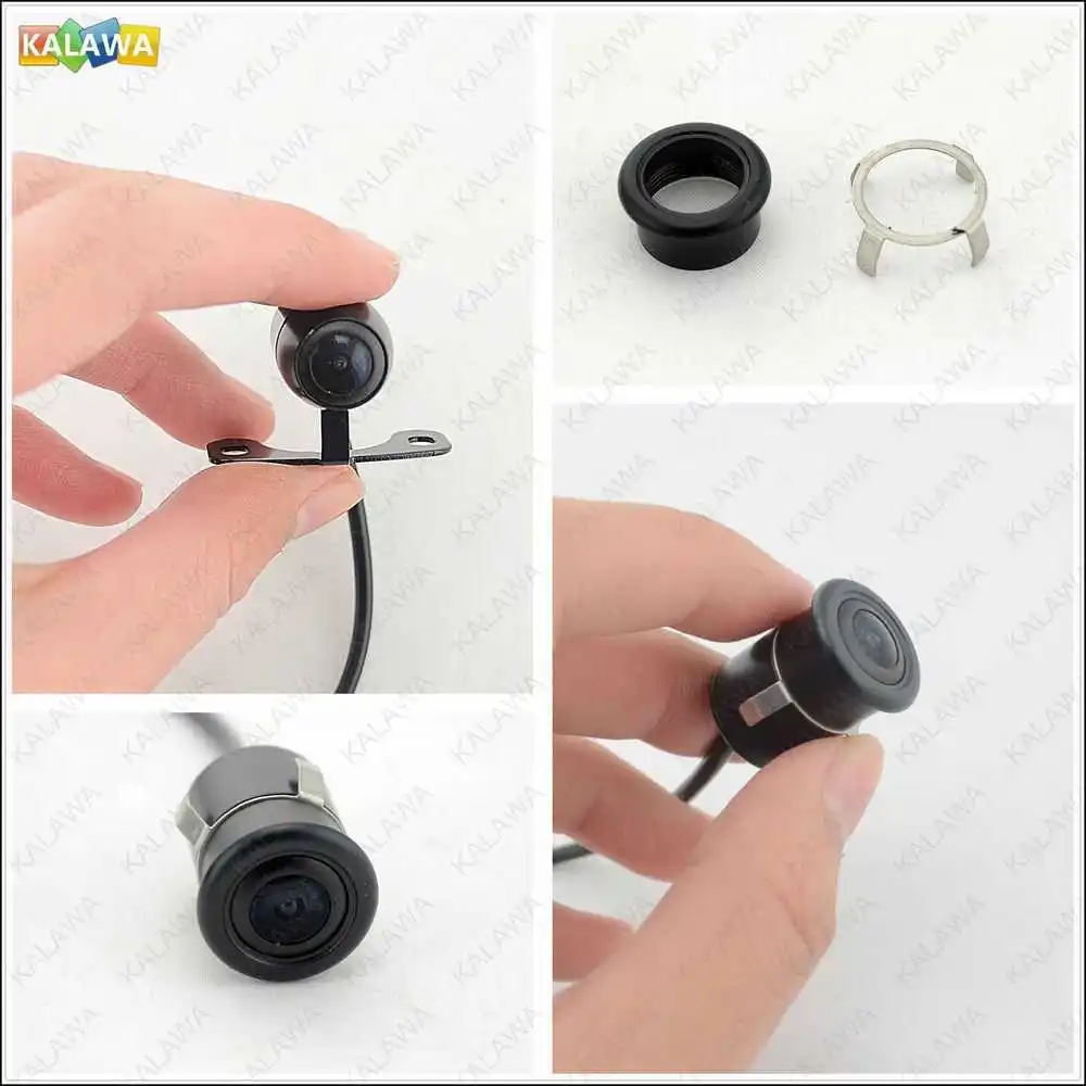 12V/DC CCD Super Small WATERPROOF Mini Car Rear View Camera Cam Reversing With Wide Visual Angle GGG FREESHIPPING |