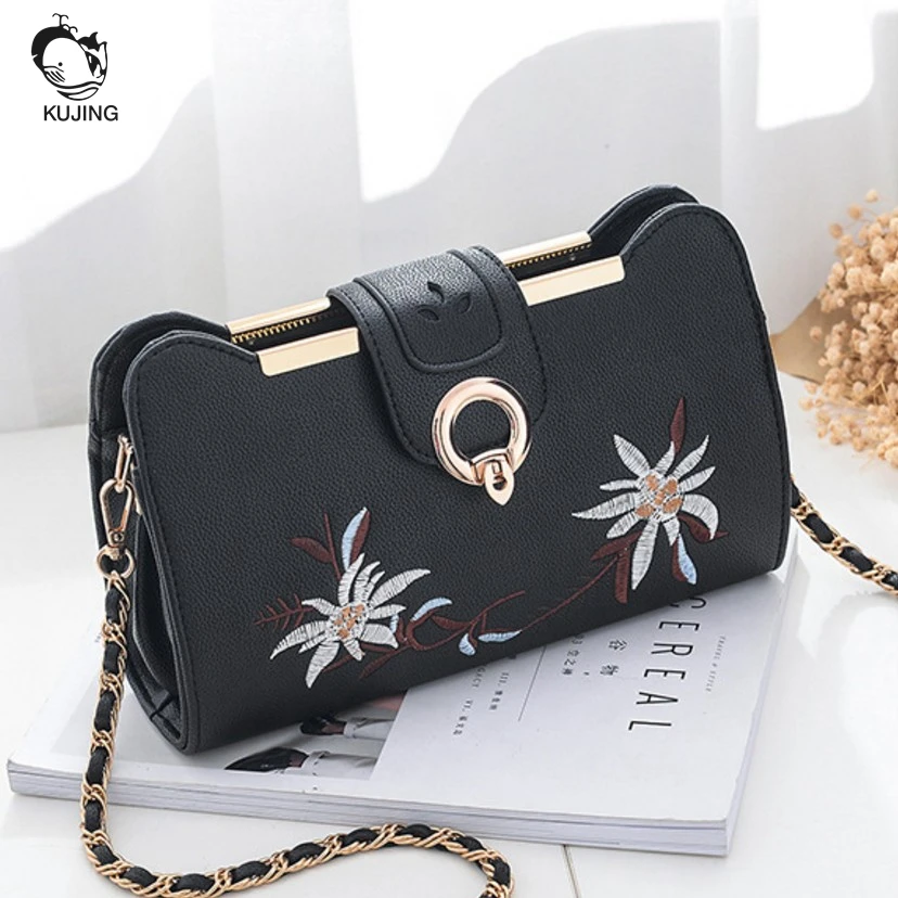

KUJING Brand Fashion Handbag High Quality Aristocratic Female Small Square Bag Free Shipping Cheap Women Shoulder Messenger Bag