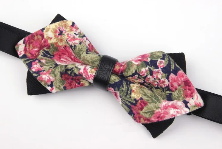 Новая мода цветочные бабочки галстуки для мужчин свадебные платья полиэфир галстук-бабочка PU бабочки галстук бабочка