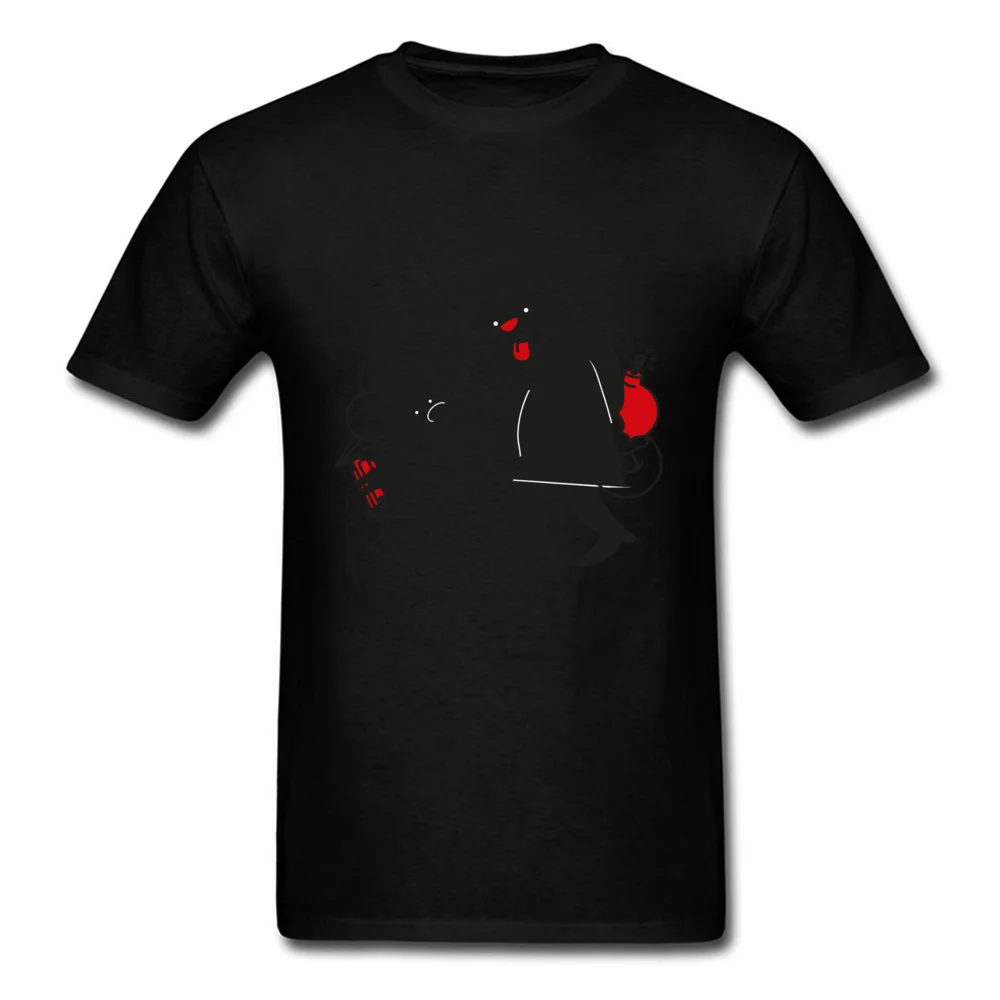 Casual cat vs mouse 11083 Custom Short Sleeve Summer/Fall Tops Tees 2018 Popular O-Neck 100% Cotton Tee Shirts Young T Shirts cat vs mouse 11083 black