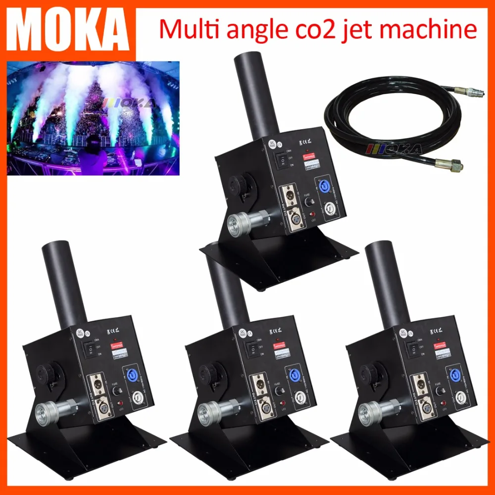 

4Pcs/Lot Stage Effect Co2 Jet Machine Co2 Jets Effect Cannon Co2 Machine For CO2 Effects