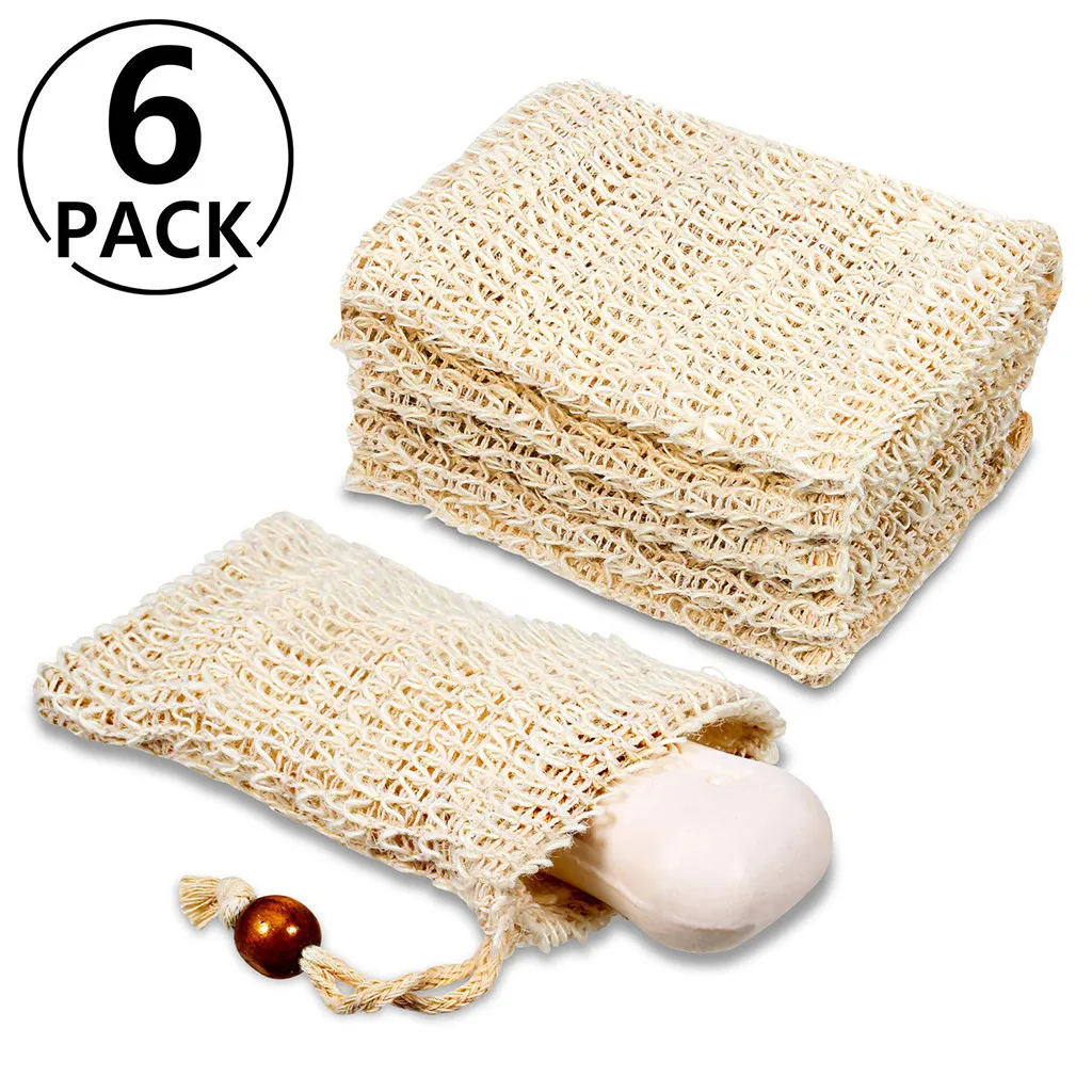 

6PC Soap Pouch Blister Mesh Foaming Net Fast-foaming Soft Comfortable Skin Care Tool soft and confortable Soap Pouch 2019