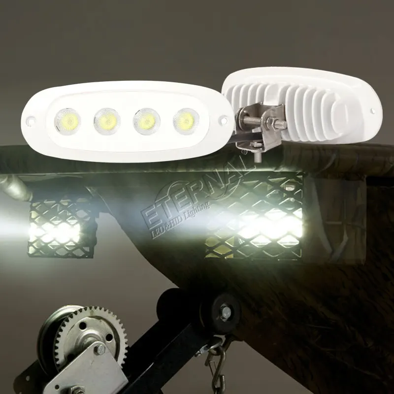 

12W marine led work light boat flush mount lamp 316 bracket led flood light for boat yatch ship marine working lamp dock lamp