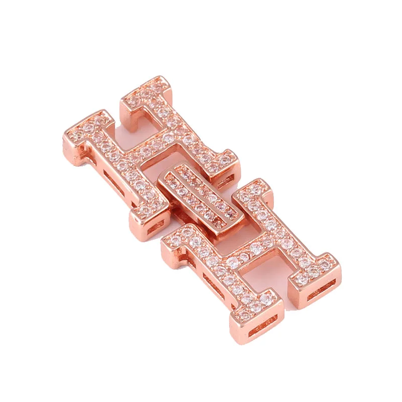 

Wholesale Handmade Connector Closure Clasps H style Clasps Hooks Connector Closure Clasps For Women Jewelry Making