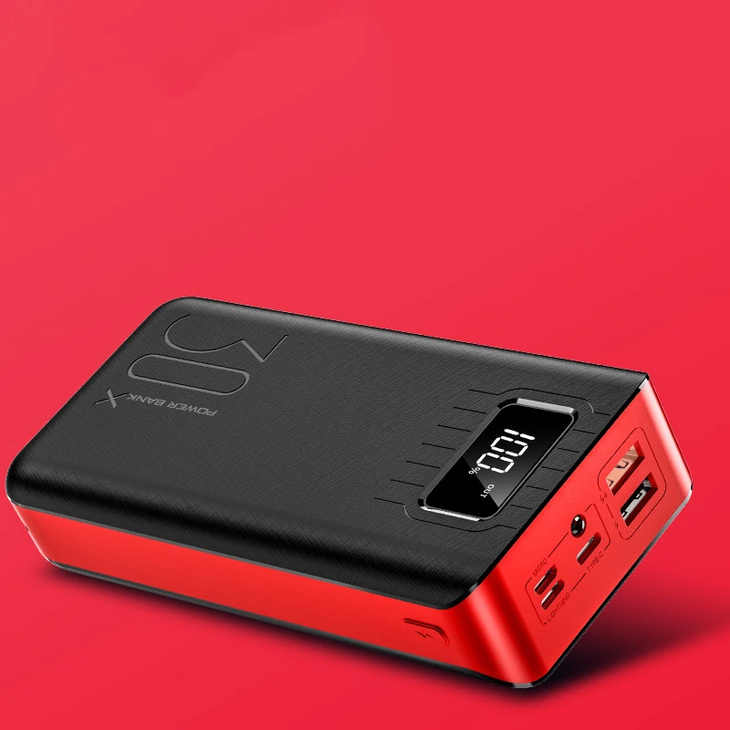 30000 мАч Внешний аккумулятор Poverbank 2 Usb Lcd power Bank портативное зарядное устройство для мобильного телефона для Xiaomi Mi Iphone X