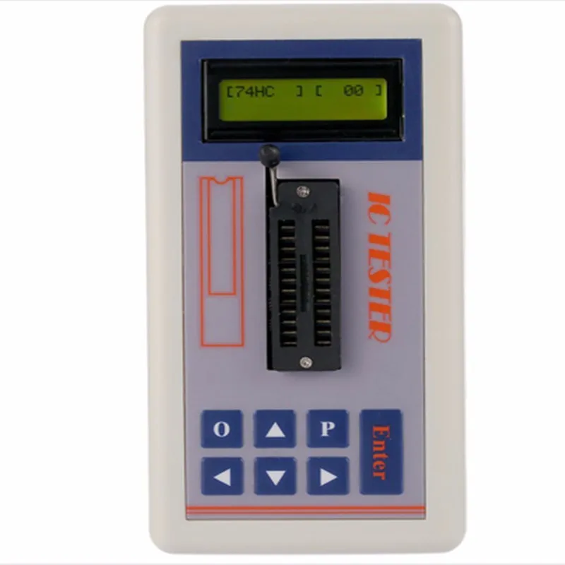 

Jiguoor Integrated Circuit IC Tester Multifunctional Transistor Tester Meter Maintenance Tester MOS PNP NPN Detector Search Mode