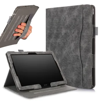 

For Lenovo Tab P10 TB-X705F TB-X705L 10.1 smart case pu Leather stand cover for Lenovo M10 TB-X605F/605L Hand Holder tablet case