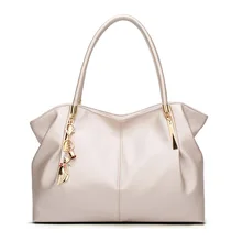 Белая женская сумка через плечо, роскошная женская сумка из искусственной кожи, Большая вместительная сумка, женские сумки с верхней ручкой, женская сумка