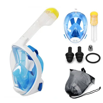 

swimming mask snorkel Anti Fog diving mask set underwater mask full face snorkeling mask for scuba diving accessories