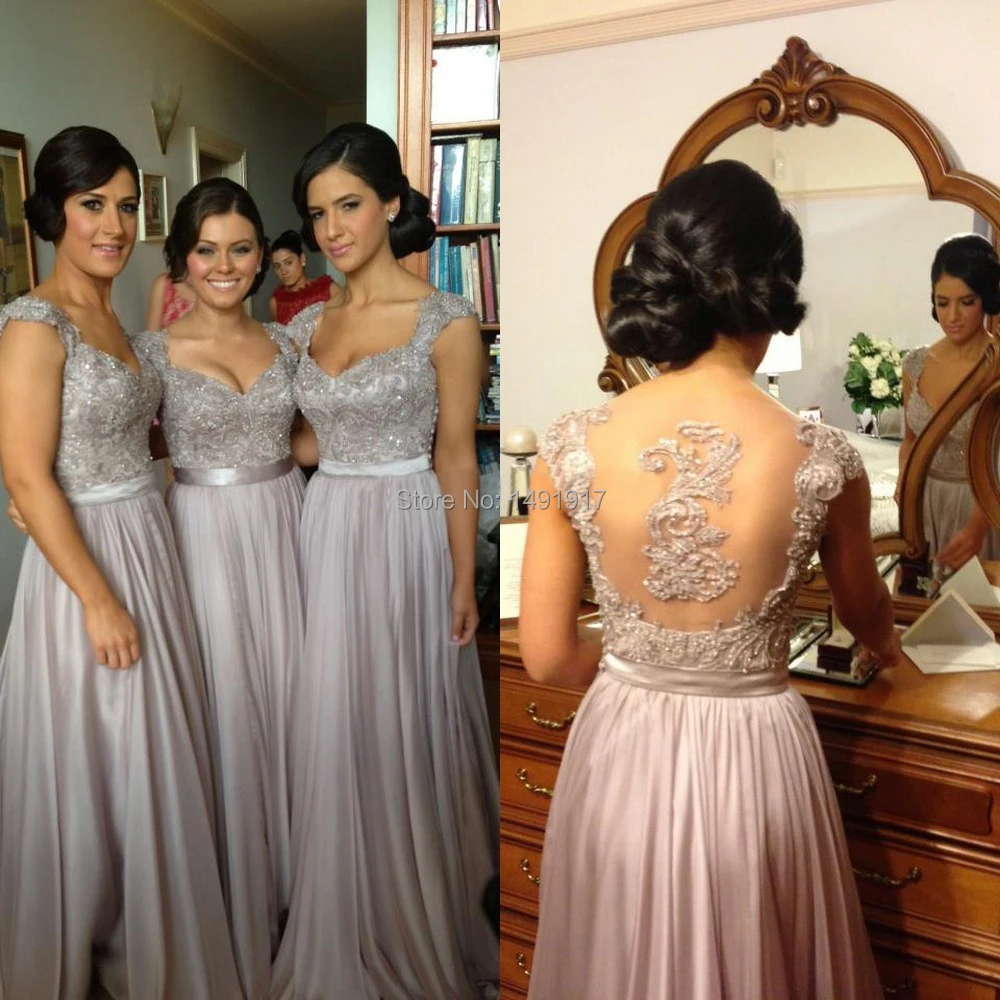 Top Selling Formal Gowns Wedding Party A Line Bridesmaid Dresses