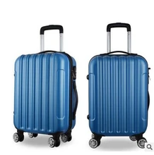 ABS PC Brand Women Travel Trolley suitcase Travel trolley bags Rolling Case On Wheels 20 24