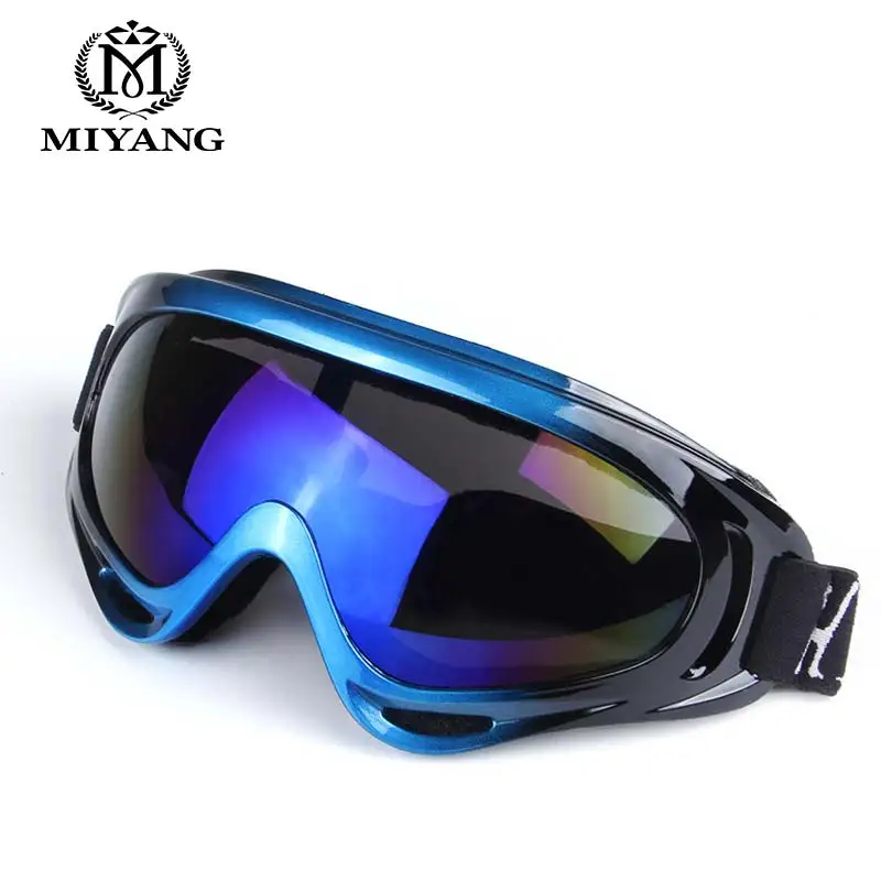 Outdoor Ski Goggles Double UV400 Anti fog Big Ski Mask Glasses Skiing