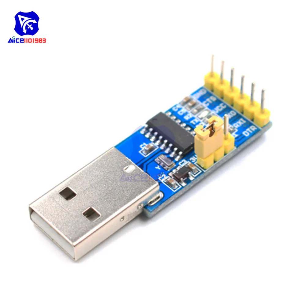 Последовательный адаптер CH340G USB для TTL 3 В/5 В загрузчик Arduino Pro Mini|Интегральные