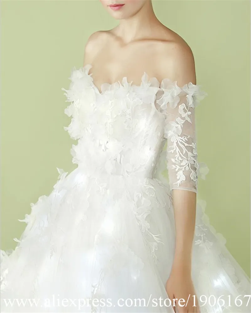 Led luminous party Evening Dress wedding dress04
