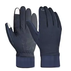 Горячие Зимние перчатки профессиональные с сенсорным экраном Светоотражающие плотные теплые перчатки спортивные беговые велосипедные