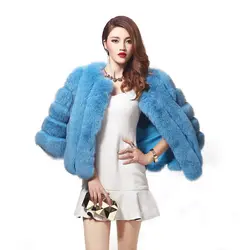 Новое зимнее женское пальто с мехом енота, теплая плотная верхняя одежда высокого качества