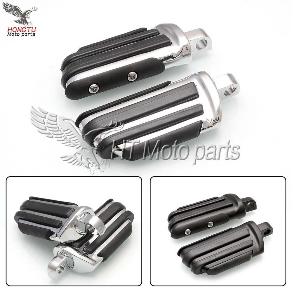 Motorcycle Footrests Foot pegs For Harley Touring Dyna Heritage Softail