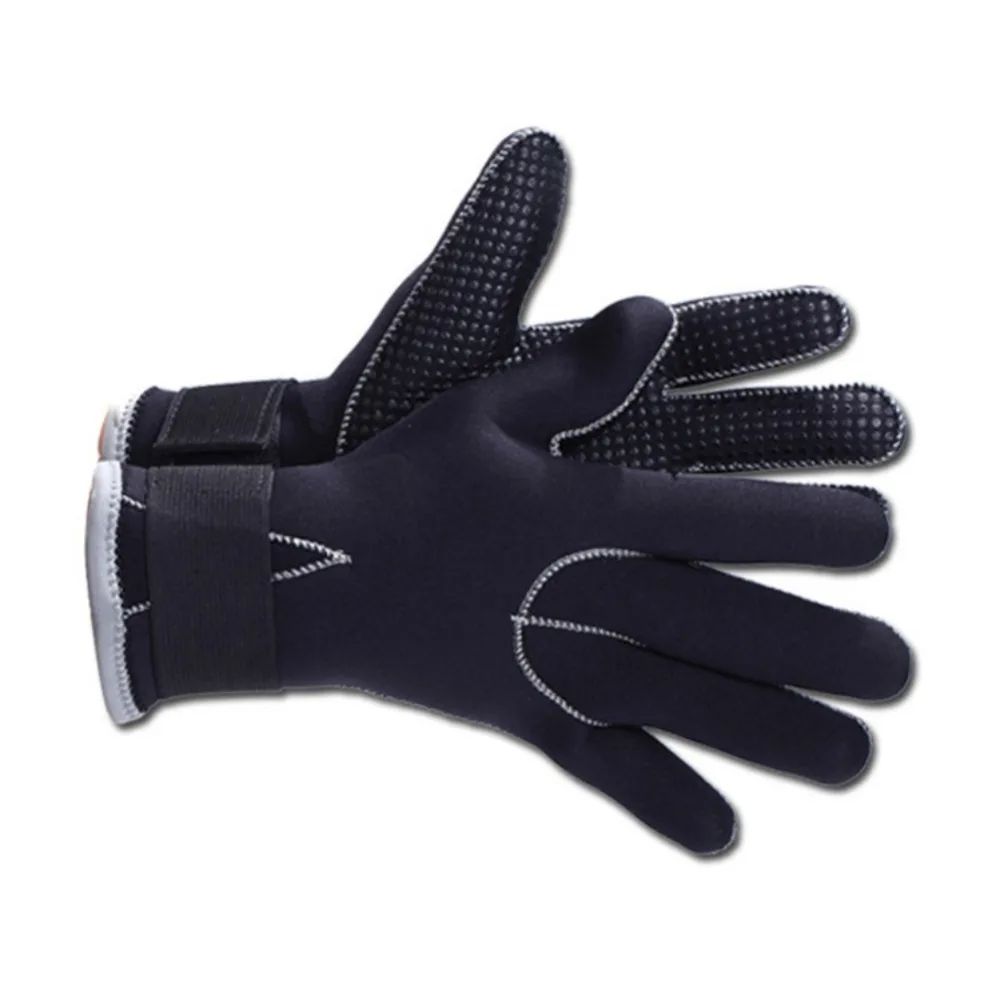 Противоскользящие перчатки 5 мм перчатки для дайвинга Подводная охота подводная рыбалка регулируемые охотничьи плавательные сохраняющие тепло перчатки на открытом воздухе