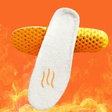 Унисекс Размеры стельки утолщение зимой, чтобы Утепленная одежда стельки для обуви мягкая дышащая обувная стелька для Для мужчин Для женщин XD-013