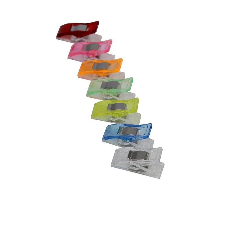 Tool Parts Occus 50pcs//lot Mutilcolor Clover Wonder Clip//Quilt Tools//Patchwork Sewing Accessory with Box Quilting Clips