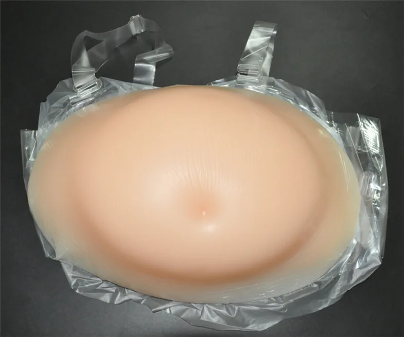 Clearance Pregnant women with fake belly, fake belly, fake pregnancy,3000 g,90-month gel, fake stomach. 1