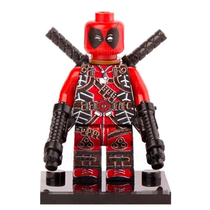 Одной продажи Дэдпул Уэйд T. wilson SUPER HEROES Мстители Соберите Minifig модель DIY строительные блоки Детские Рождественские Игрушки Подарки