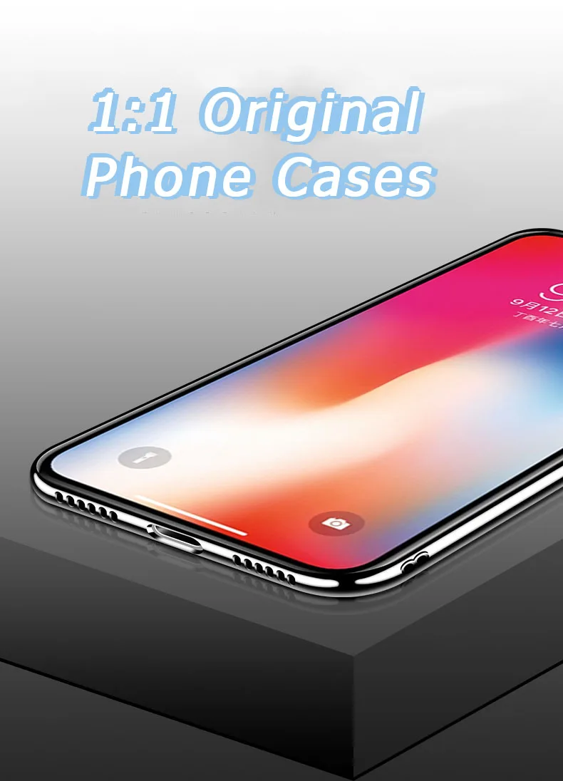 苹果x紫光玻璃壳_09