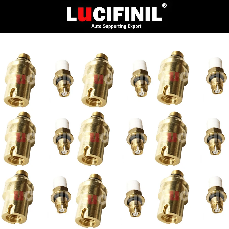 LuCIFINIL 9 шт. воздушный клапан спереди медный клапан для A8 D3 Bentley для VW; Фаэтон пневматическая подвеска Шок Ремкомплект 4E0616040AF 3W0616040