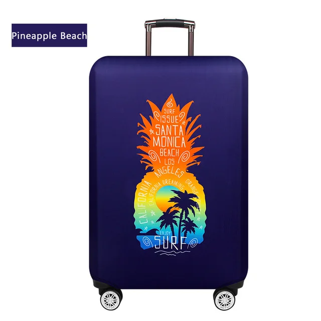 Эластичная Толстая крышка багажного отделения для чемодана 18 ''-32'', защитный чехол для чемодана для багажника, аксессуары для путешествий 302 - Цвет: Luggage Cover 20