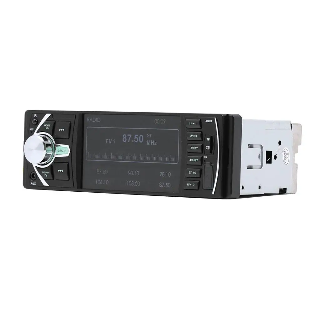 4,1 дюймов 1 Din HD автомобильное радио MP5 плеер Bluetooth стерео радио камера автомобильный мультимедийный плеер Поддержка TF карты и USB устройств
