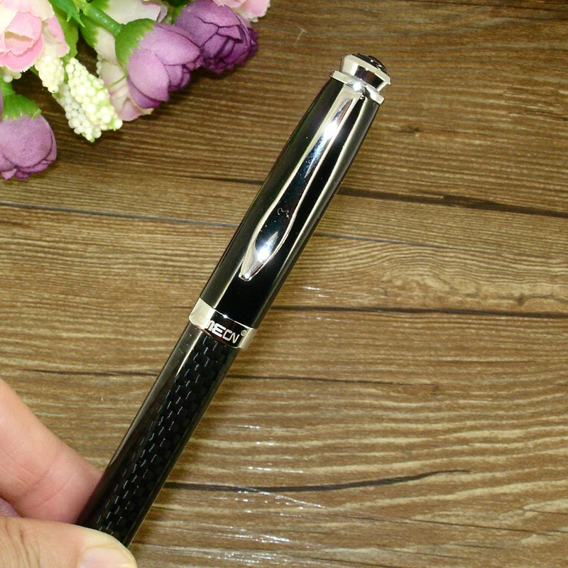 Luxury 2pcs / Lot Classic Office & School Writing Stationery Gift Sets Ball Pen & Mechanical Pencil Carbon Fiber Twin Pen Sets Luxury 2pcs / Lot Classic Office & School Writing Stationery Gift Sets Ball Pen & Mechanical Pencil Carbon Fiber Twin Pen Sets