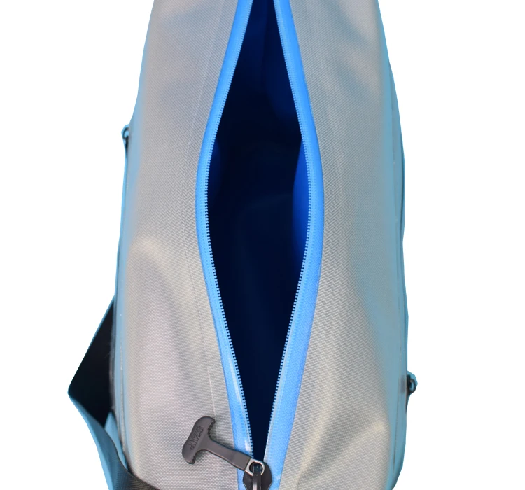 Классический стиль 30 банок большой серый Термосумка мягкой упаковке Открытый мешок льда заморожены в течение 48 часов непрерывной вентилятор для охлаждения сумка