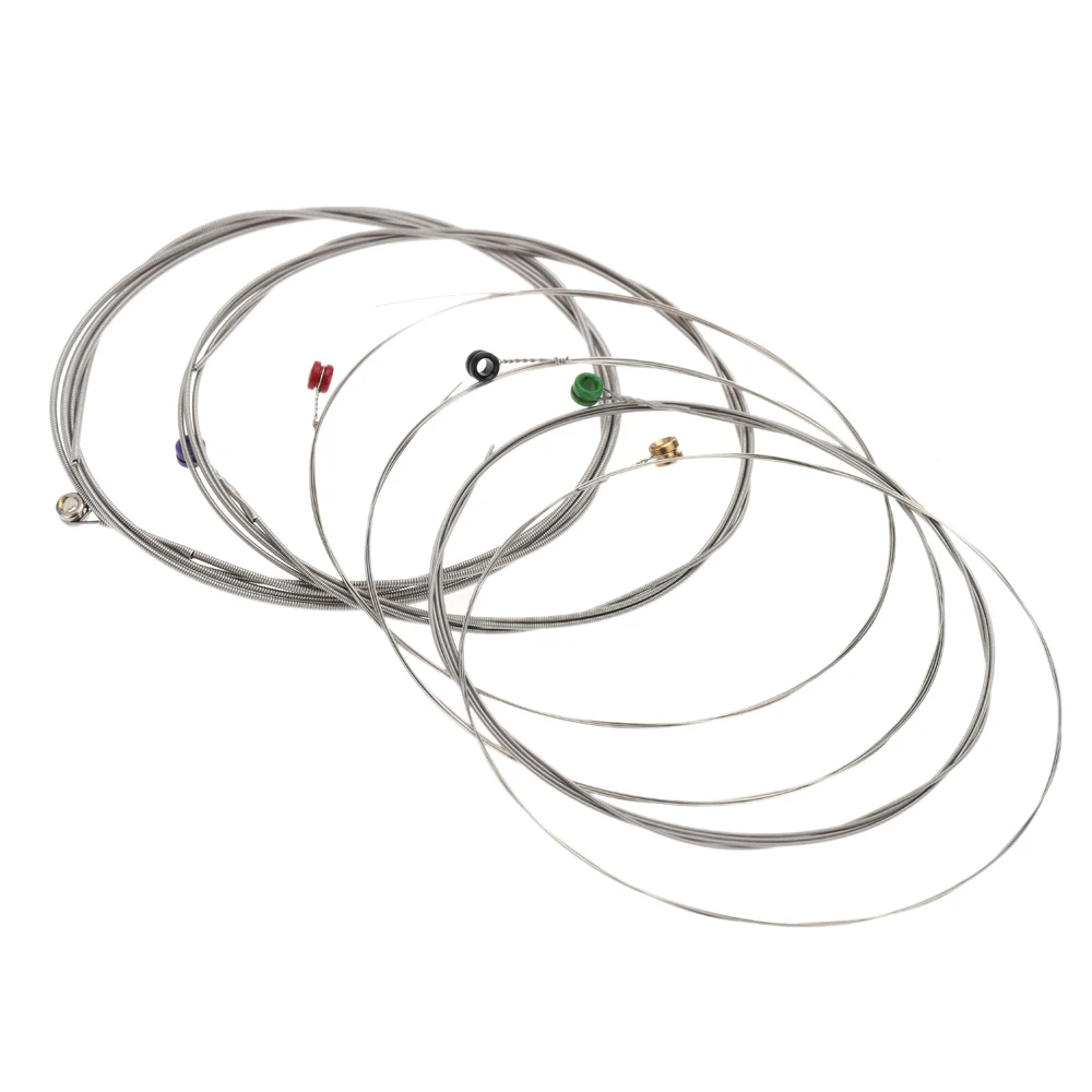 

Electric Guitar Strings Silver Pure Nickel Strigning stringed instrument Vacuum Packing 1set Strings
