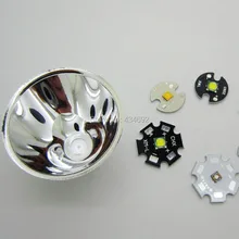 Kiwilighting Алюминиевый CREE XRE Q5 XML XM-L XML2 T6 отражатель для фонарика чашки 5-10 градусов абажуры