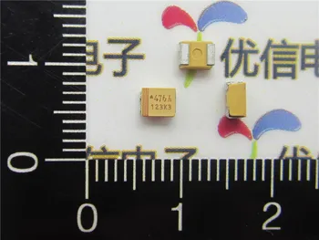 

20pcs/lot High Quality SMD tantalum capacitor 47UF 3528 10V 47UF B type tantalum capacitor 10V