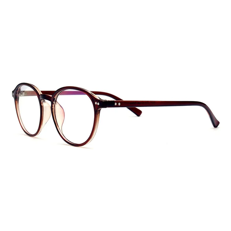Нежные брендовые дизайнерские женские мужские ретро модные круглые очки с двойным носом мостом очки с ацетатной оправой - Цвет оправы: 5 tea