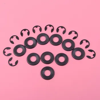 

LETAOSK 10pcs Clutch Washer & E-Clip Fit For Husqvarna 362 365 371 372 372XP Jonsered 2165 2171 Chainsaws