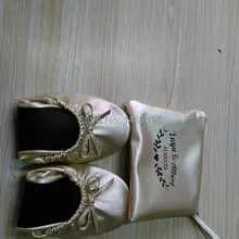 Большие скидки портативный roll up обувь для свадебного подарка с кошелек