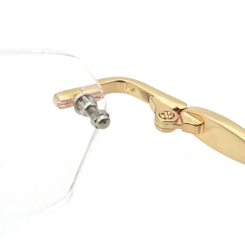 Gmei оптический S8331 без оправы очки оправа для женщин без оправы очки