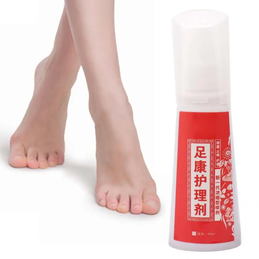 

Perfume 80ML Foot Deodorant Spray Foot Odor Sweat Removal Anti-Fungal Itch Relieving Foot Care Spray Perfumes For Body