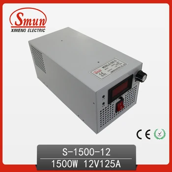 

1500W 12VDC 125A Single Output Switching Power Supply With Plug EU,UK,US,AU Standard and so on
