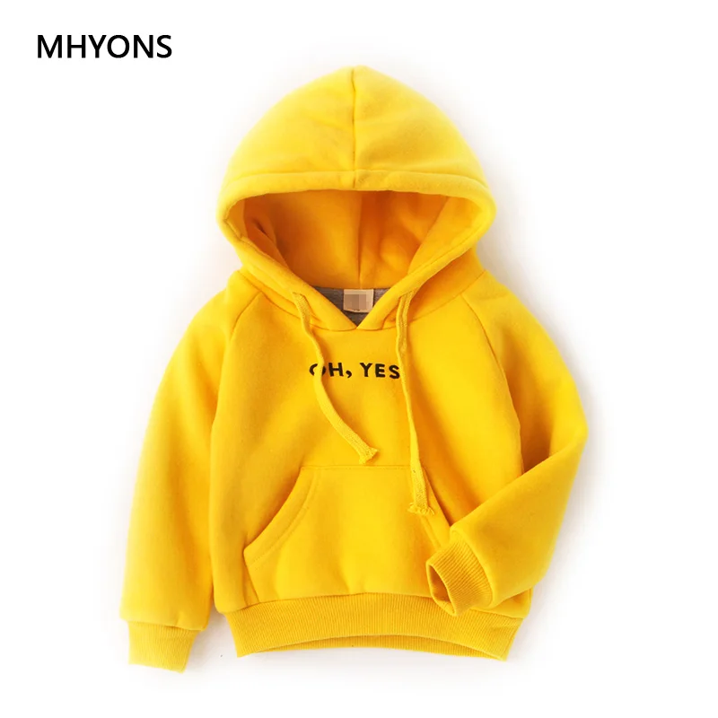 865.27 руб. 30% СКИДКА|MHYONS/Коллекция 2019 года, толстовки с капюшоном для мальчиков и девочек детские зимние плотные толстовки Повседневный свитер для малышей Детские Бархатные Топы, костюм-in Толстовки и кофты from Мать и ребенок on Aliexpress.com | Alibaba Group