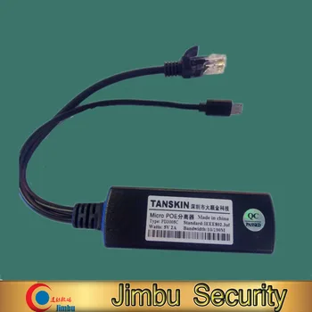 

10W POE POE Splitter Power supply module 5V M USB powered separator separator combiner Black color