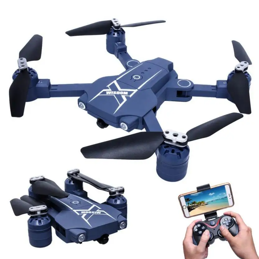 

New 2.4G Pocket Mini Foldable RC Drone Quadcopter WiFi FPV Camera One Key Return Dropship Y904